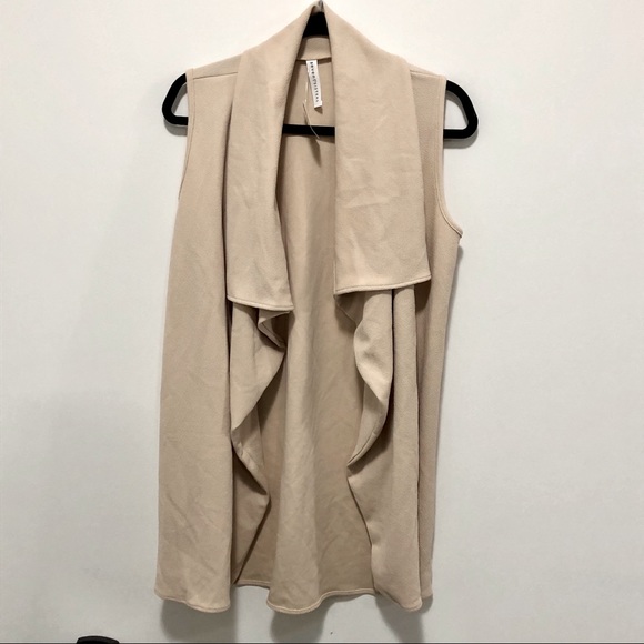 NWT Marciano  Khaki Waterfall Vest - Picture 2 of 5